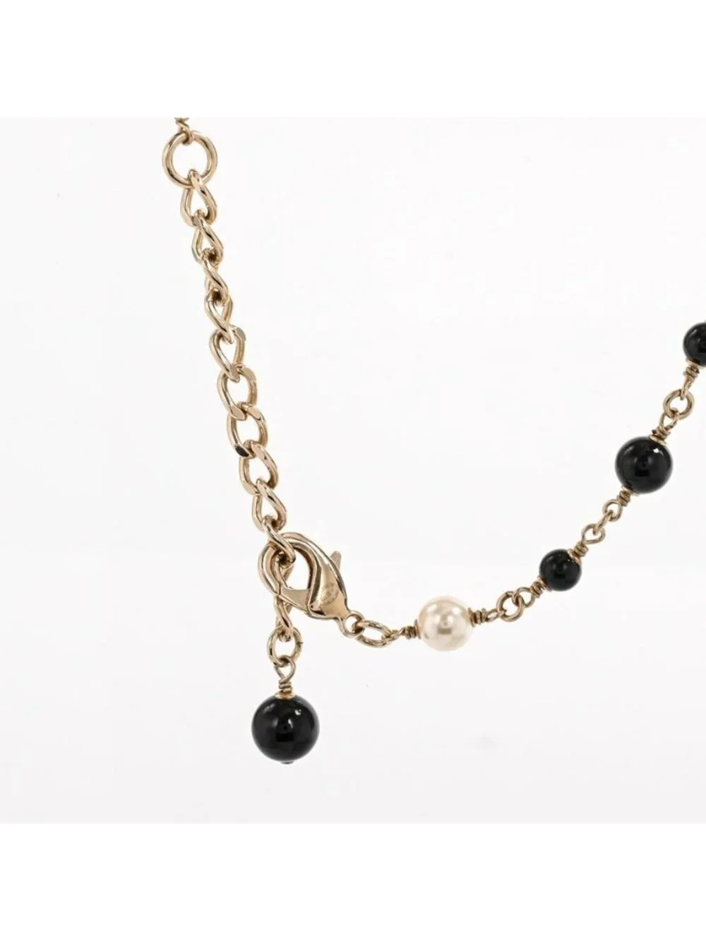 Chanel Necklace Long Gold